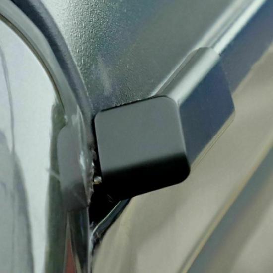 2x Roof Water Rain Gutter Extension Channel Kit for Jeep Wrangler JL & JT 2018+