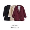 Kaslead Новая женская одежда Западный стиль Мода Простые и универсальные блейзеры свободного кроя 8195336