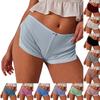 Women's Shorts Sexy Hot Split Shorts Solid Color Desire Hot Pants