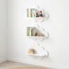 Durable Floating Shelf Minimalist Cloud Shape Shelf Home Decorative Wall Storage Rack  Bedroom