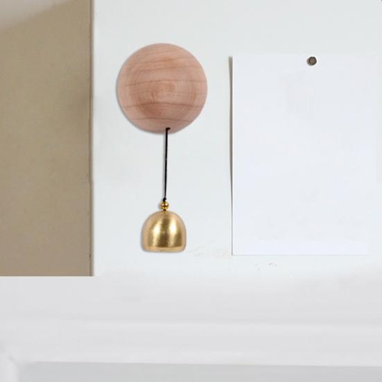 Деревянный дверной звонок, деревенский дверной звонок, звонок для владельцев магазинов, входная дверь, звонок для открытия входной двери дома, подарок на новоселье