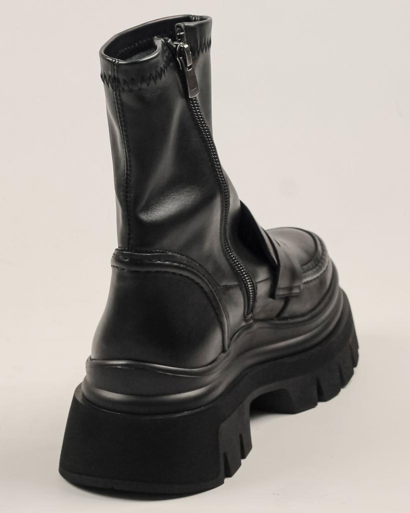 Ботинки женские на платформе Le Berde 11343 36 черные кожа