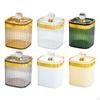 Герметичная банка для хранения, канистра для кофейных орехов с крышкой, кладовая для организации продуктов питания