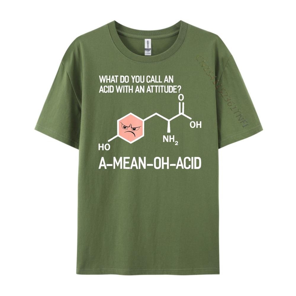 Humor Chemistry GiftsAmino Acid for Women Men Designer T Shirt Men ECOFRIENDLY Long Sleeve TShirt Men Mens Tshirts HOLIDAYS