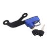 Helmet Lock For KAWASAKI Z650 NINJA 650 2017-2023 Z 650 Z-650 Motorcycle Accessories Rear Passenger Footrest Bracket Anti-theft