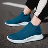 Fashion 2024 Spring Autumn New Mesh Casual Shoes Outdoor Thick Sole Fashion Socks Shoes Men's Sports Vulcanized Shoes Tenis Masculino