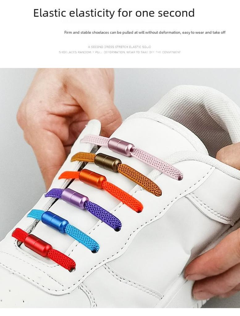 Алюминиевая пряжка для шнурков Capsule - металлический аксессуар для обуви No-Tie