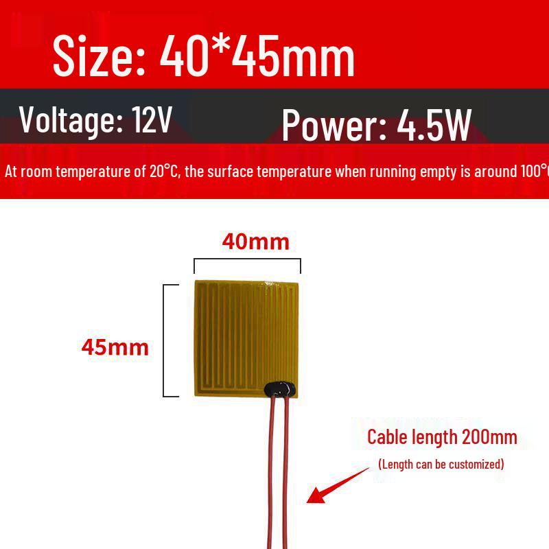 Polyimide Electric Heating Film: Adjustable Temperature Flexible Heating Sheet