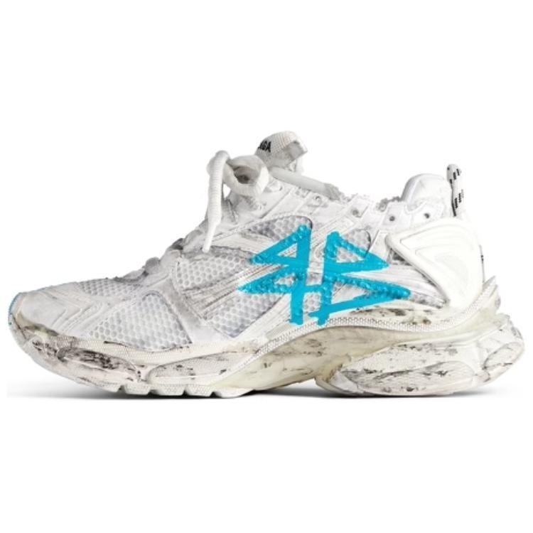 Balenciaga Кеды на шнуровке с принтом логотипа Женские 772767W3RBQ9040