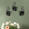 3Pcs Cartoon Wall Hanging Art Wall Silhouette Home Decor Background Pendant  Prop
