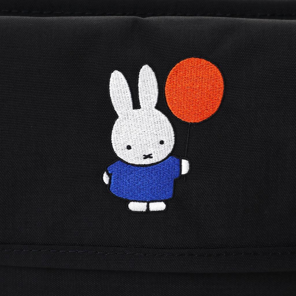 Nylon Messenger Bag 500D CORDURA miffy 70th BLK