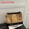 Womens Oversized Leathertrimmed Shoulder Tote With Inner Phone Pocket For Commuting