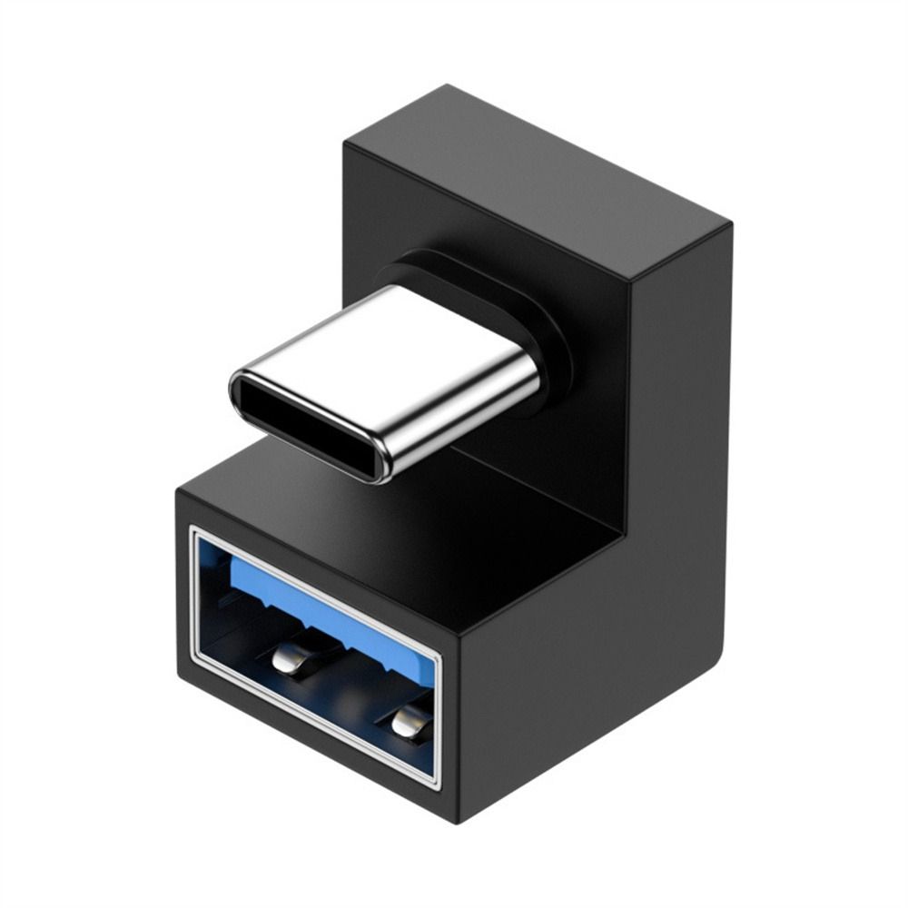 USB-адаптер с гнездом Быстрая передача данных Быстрая зарядка Конвертер кабеля типа C Адаптер OTG