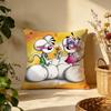Stylish DDiddling Cushion Cover Versatile DoubleSided Pillow Case Fit for Sofa Bed Car  Daily Decor