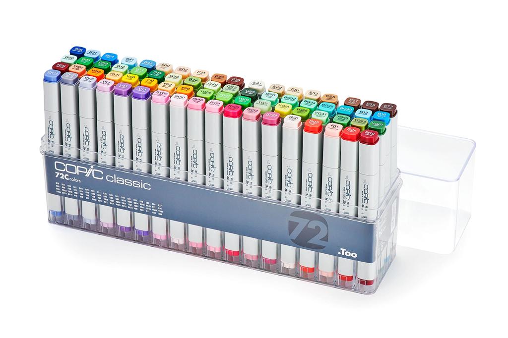 Too Copic 72 цвета, набор C