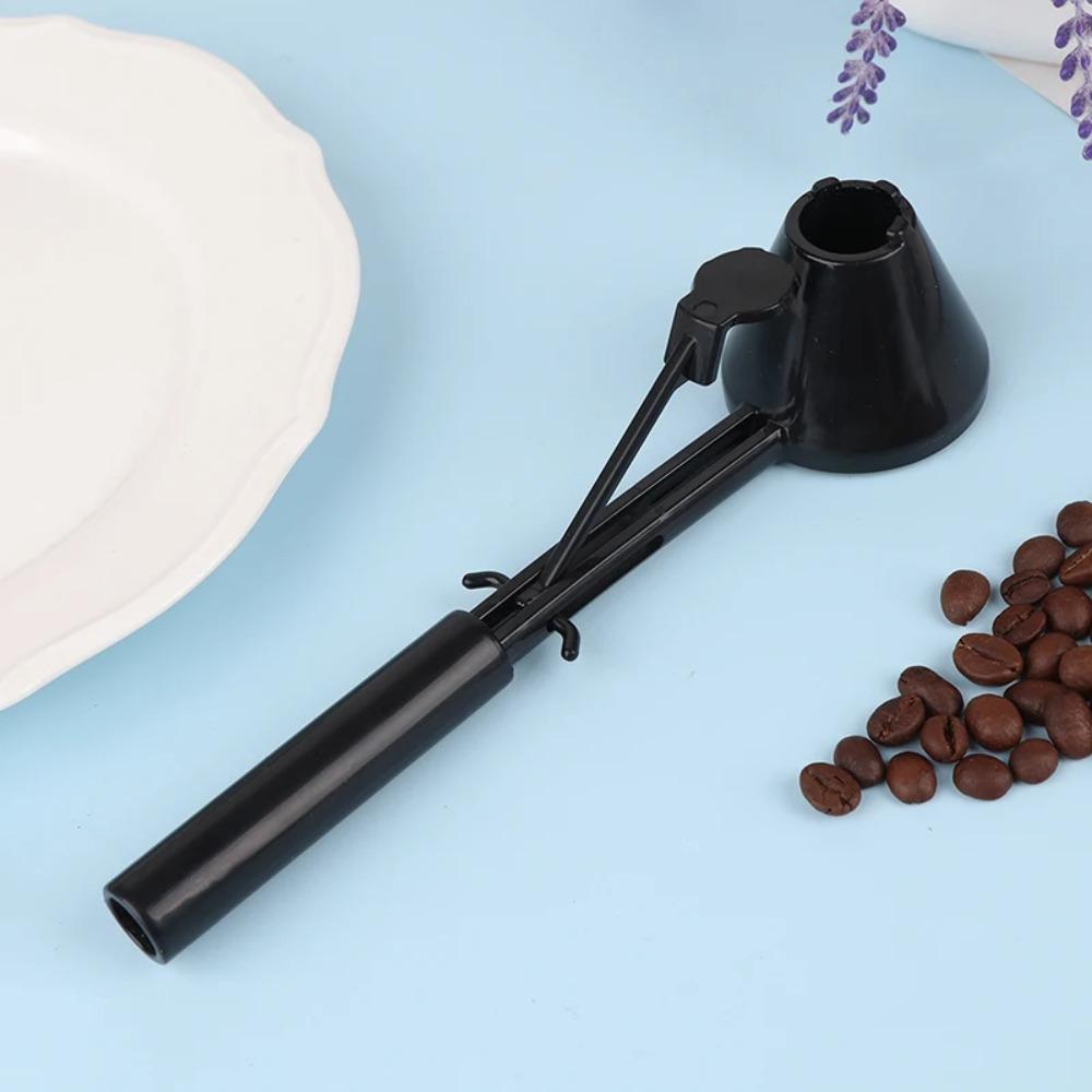 Spill-Proof Coffee Funnel Scoop Reusable Coffee Spoon Kitchen Gadget Measuring Spoon Dried Milk