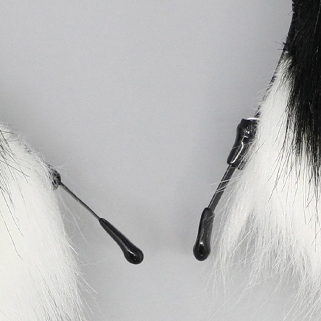 Плюшевый обруч для волос с висячими ушами, ролевой костюм аниме-персонажа, головной убор на Хэллоуин, женский сценический обруч для волос, реквизит для вечеринок