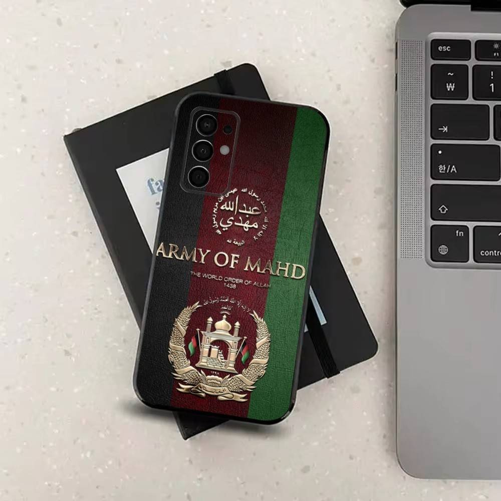 Флаг Афганистана Арт Для Samsung Galaxy A53,31,52,72,41,22,73,32,71,Note,J7,8,9,5G Мягкий Черный Силиконовый Чехол для Телефона