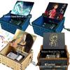 Hand-Cranked 18-Tone Spirited Away Wooden Music Box - Anime Accessory