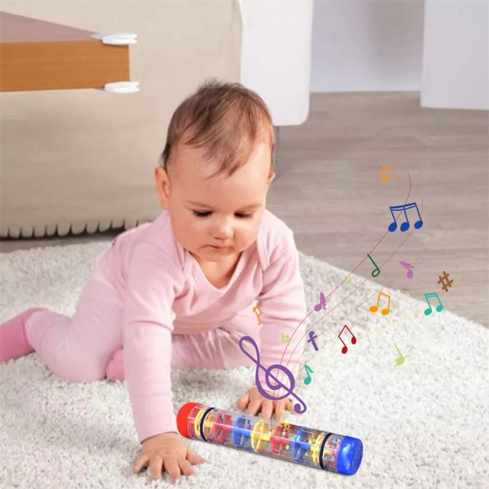 Plastic Rain Stick Maker Hourglass Educational Toys Fun Montessori Toys Gift
