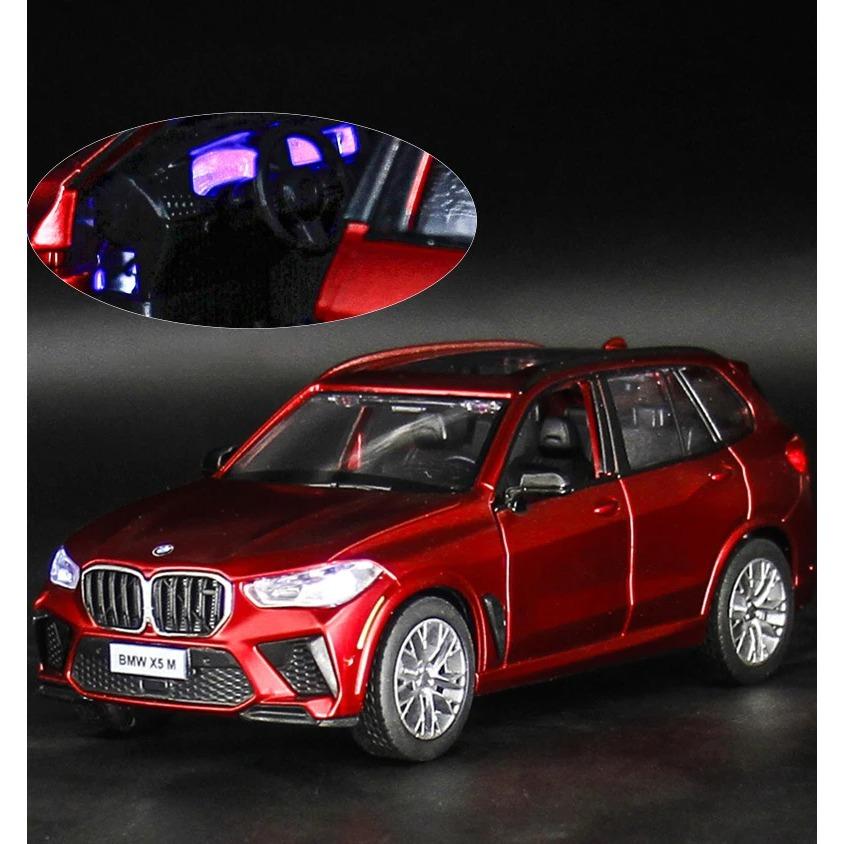 1/32 BMW X5M внедорожник литые игрушечные машинки и транспортные средства модель автомобиля звук и свет инерционные машинки игрушки для детей подарки