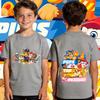 Boys PAW Patrol T Shirt Cotton Casual Short Sleeve Kids Graphic Tee Summer Fashion Top