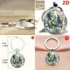 2d Dragon Themed Keyring With Glass Alloy Material For Gift And Collectors