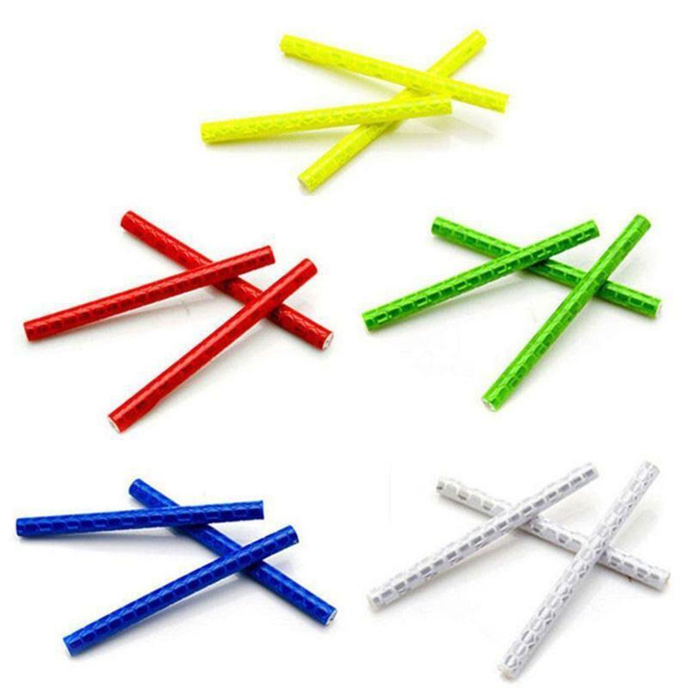 Safety Warning Light Clip Tube Rim Spoke Reflectors Bicycle Lights Wheel Reflective Tubes Clip On