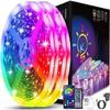 Keepsmile Ruban Led 30m (15mx2), Led Chambre Bluetooth, Bande Led Contrôlé par Télécommande APP4