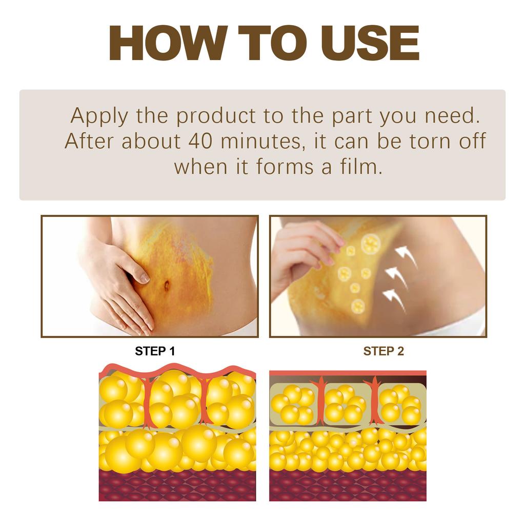 EELHOE 60g Ginger Fat Burning Cream Anti-cellulite Effective Fat Loss Slimming Body Fat Reduction Cream Massage Full Leg Body Waist Mask