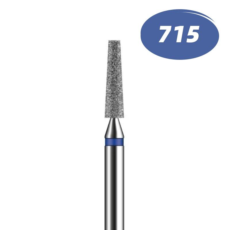 Алмазное сверло 718M 720M Удаление омертвевшей кожи Полировка гелем Аксессуары для ногтей