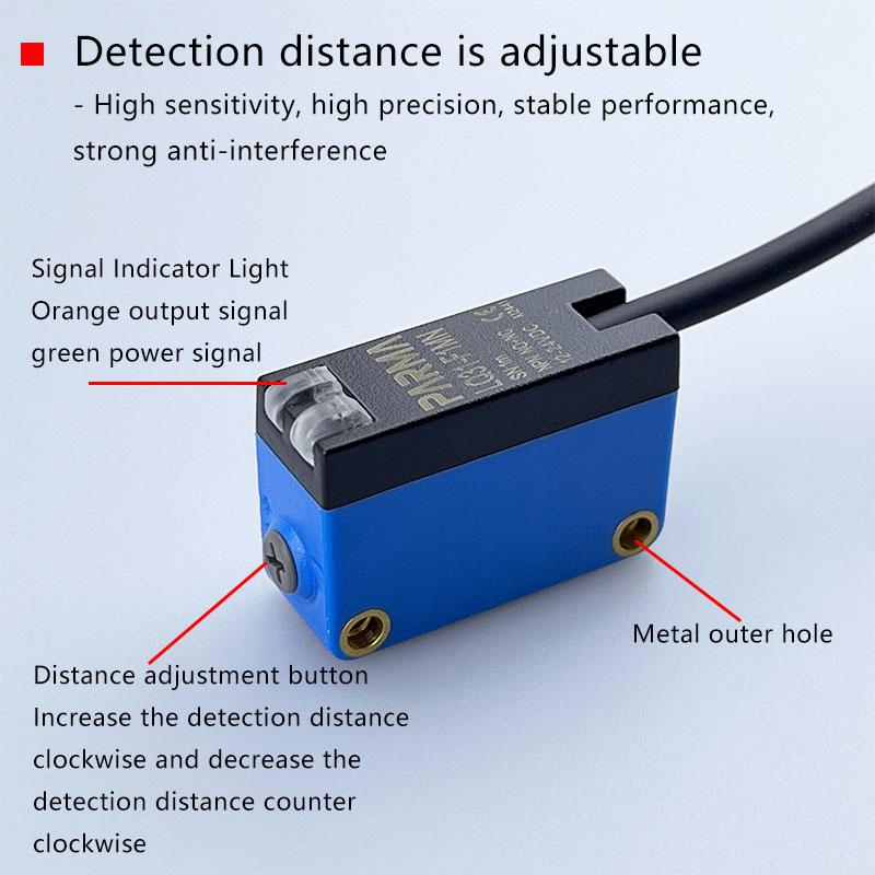 PARMA Long-range diffuse reflection laser sensor photoelectric sensor LQ31-F1MN, photo sensor Optical sensor diffuse sensor