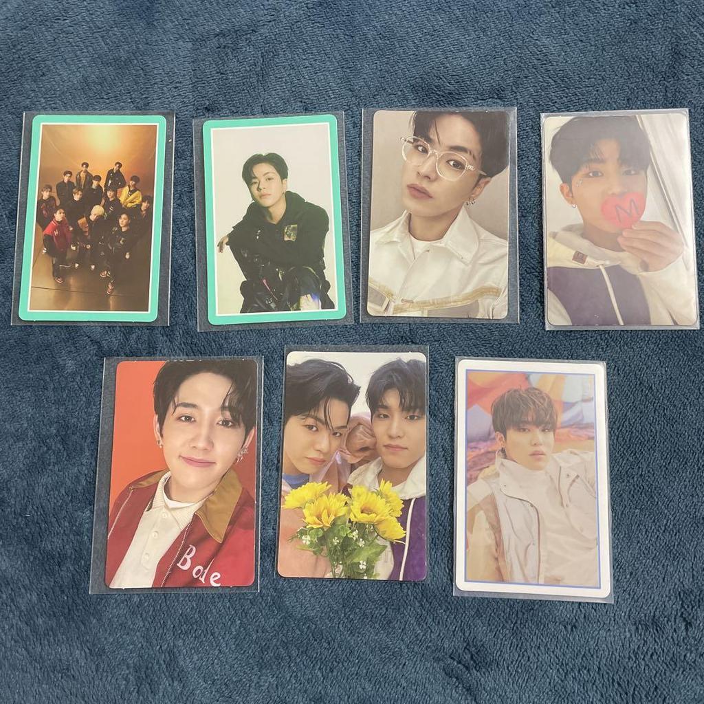 [USED] Treasure Album Trading Card Set of 7