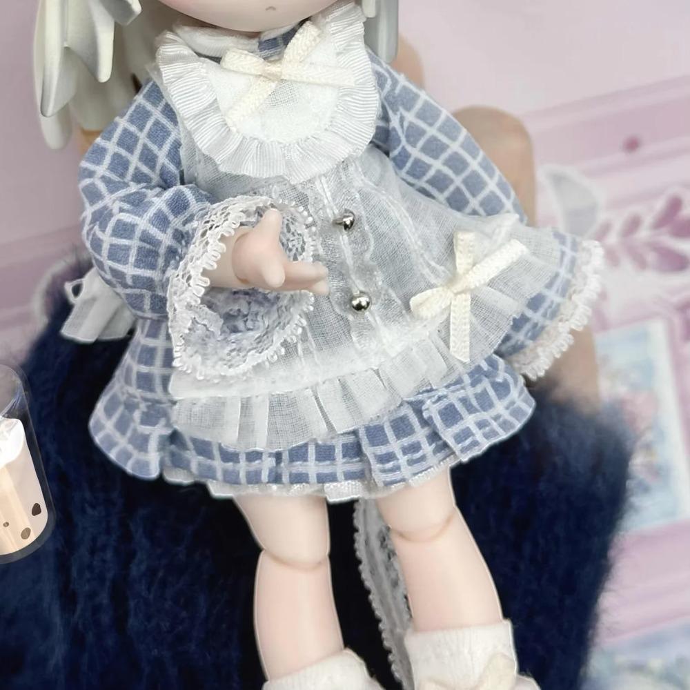 Оригинальная несъедобная кукла Jumping Moon Time Series Blind Box Игрушки Коробка-сюрприз 1/12 Bjd Коробка-сюрприз Подвижная кукла Каваи для девочек Игрушка