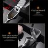 Zinc Alloy Garlic Presser Easy To Squeezable Heavy Duty Garlic Mincer Ergonomic Handle Easy to Clean Ginger Crusher Home Use