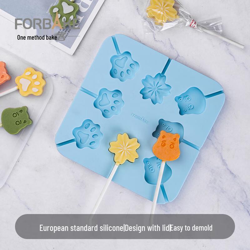 Силиконовая форма для леденцов Fabaker для детского питания