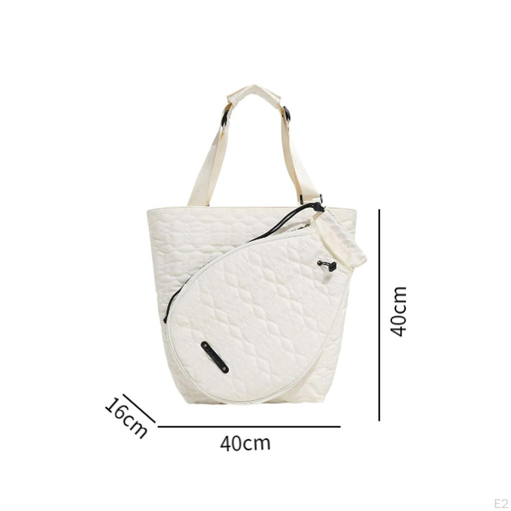 Сумка для теннисных ракеток Duffle Multipurpose Регулируемая ручка Portable Большая вместимость Pickleball