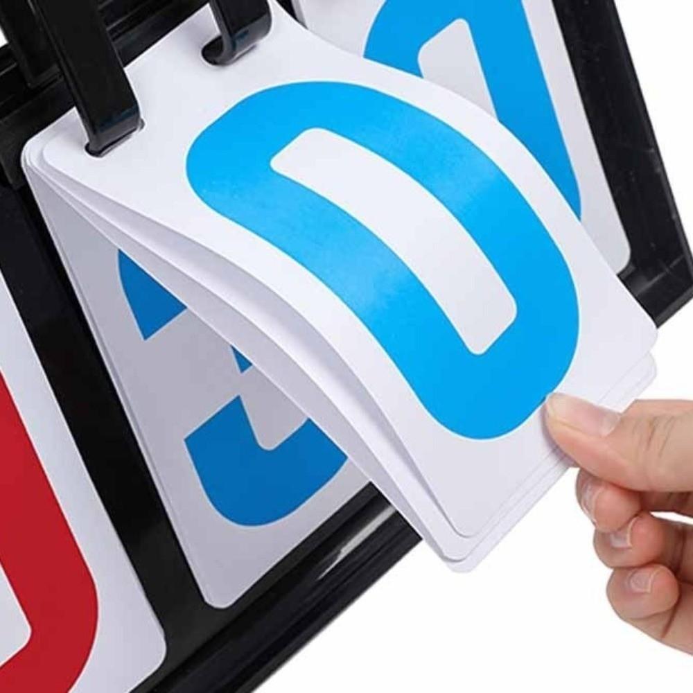 4-Digit Digital Flip Scoreboard Waterproof Tabletop Scoreboard Sports Scoreboard Outdoor Sports