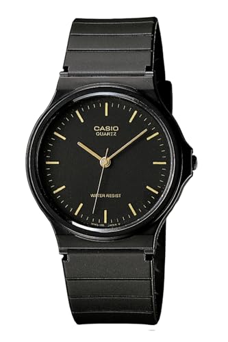 Casio ] Часы Casio Collection [Оригинал Япония] Веб-эксклюзивная модель MQ-24-1ELJH Мужские Черный × Золотой