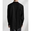 [Nano Universe] anti-smell linen band color shirt long sleeve men's S 115 saxophone 672-5120208