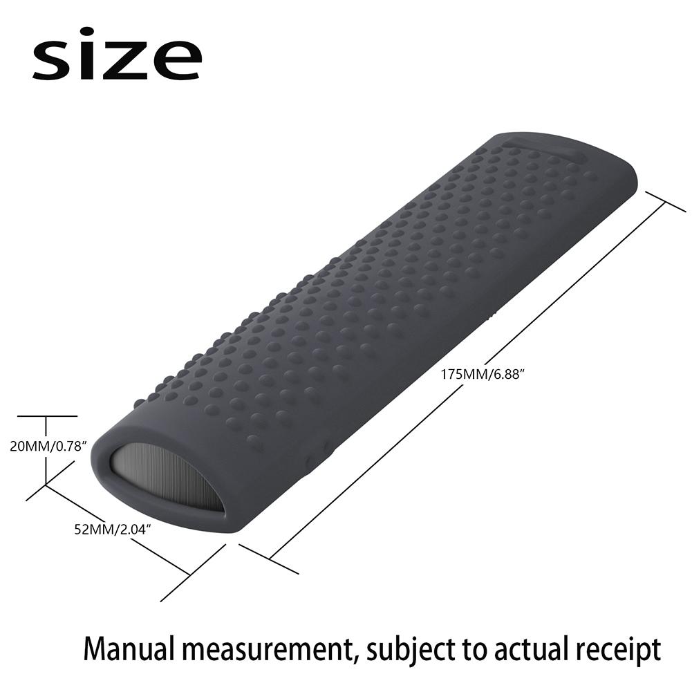 Силиконовый чехол AU для пульта дистанционного управления с ремешком для LG-TV-Remote AKB75095307 (Темный Гр