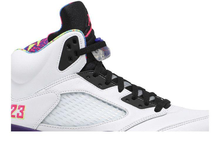 Men's Sneakers Jordan 5 Retro Alternate Bel-Air White/Ghost Green/Black/Court Purple