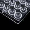 Прозрачная форма на 24 полусферы для мастики, DIY, кондитерская, твердый шоколад, торт, мусс, инструмент для выпечки