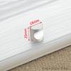 NAIERDI Kitchen Cabinet Knobs Handles Black Furniture Handle for Cabinet Drawer Pulls Aluminum Alloy Handle 96/128/160/192mm
