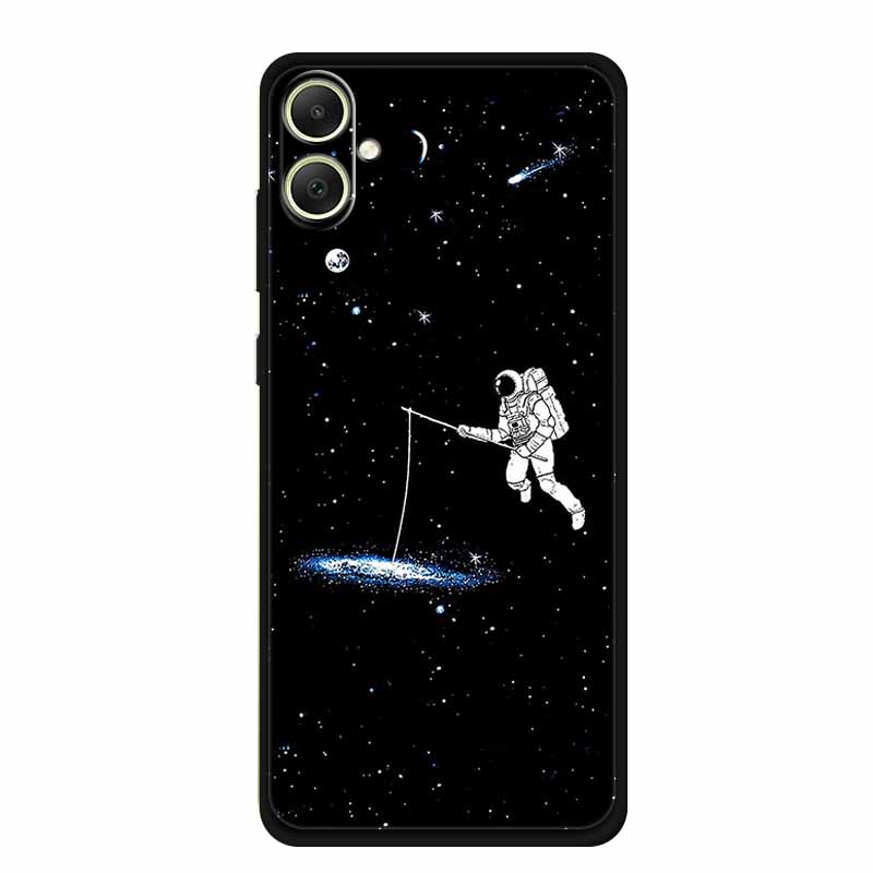 Чехол для Samsung Galaxy A07 2025 Чехол для телефона Лев Черный Силиконовый Мягкая Задняя Крышка Для Samsung Galaxy M06 F06 A05 M05 F05 A06 Чехол