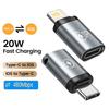 Адаптер USB C USB Type C на Lightning Female Конвертер Для iPhone 15 14 13 Xiaomi Samsung Lightning Зарядное устройство Мобильные аксессуары
