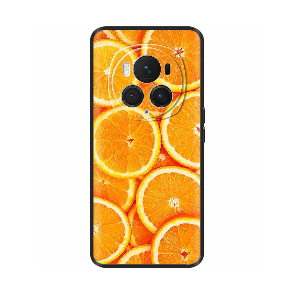 Чехол-задняя крышка для Honor Magic6 Pro 5G Для Honor Magic6 5G Мягкий черный силиконовый Модный чехол для телефона Для Magic 6 Pro Coque Fundas