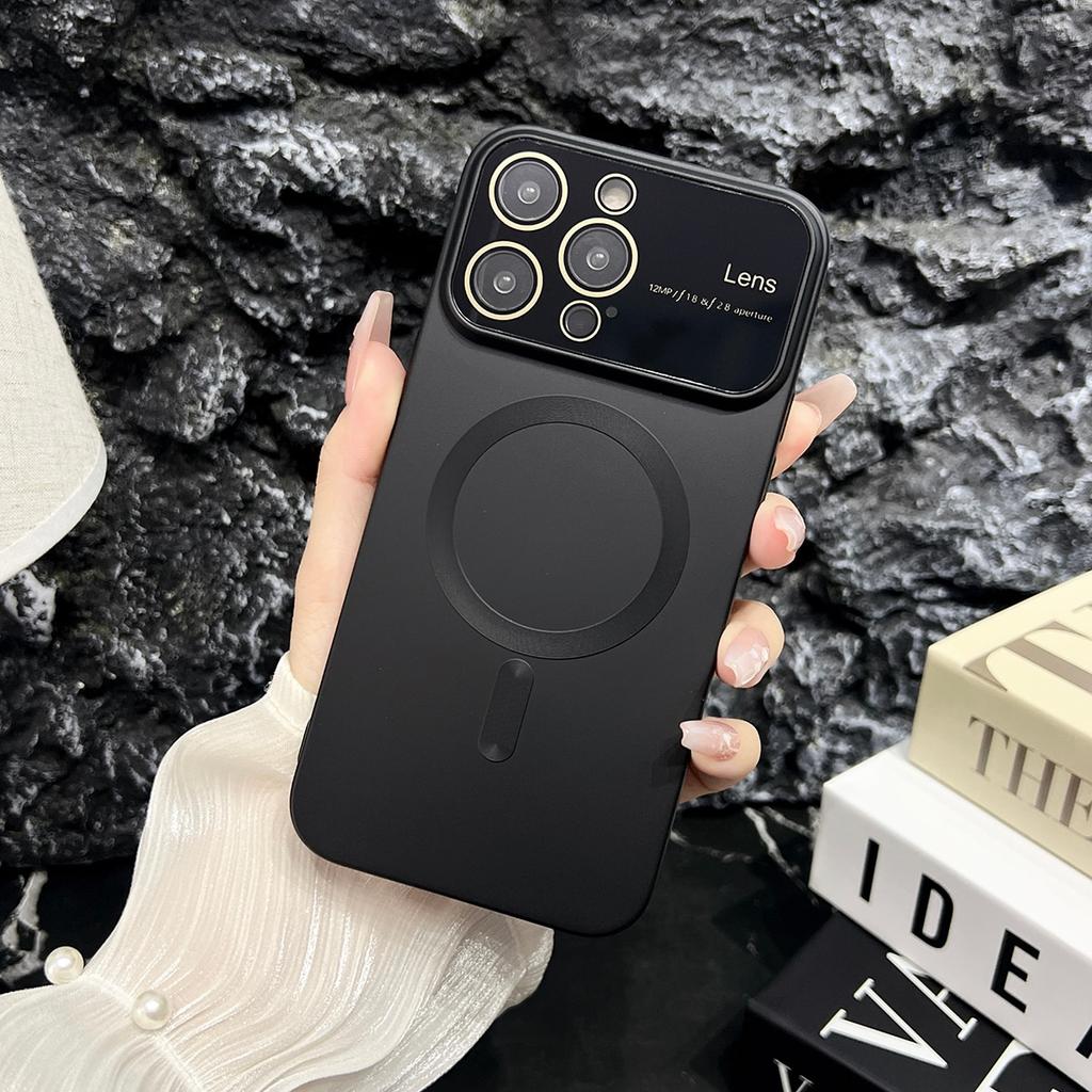 Роскошные однотонные магнитные мягкие чехлы для iPhone 15 14 13 12 11 Pro Max Plus, большой защитный чехол для окна камеры Magsafe, чехол для телефона