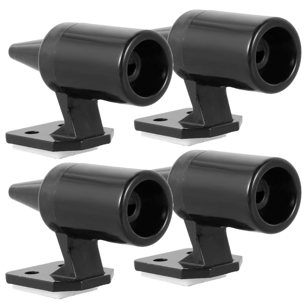 4/6 шт. Автомобильный свисток от оленей Самоклеящийся Автомобильный рожок для отпугивания оленей Предупреждающие устройства Двойная конструкция Автомобильные ультразвуковые и ветровые устройства для отпугивания оленей