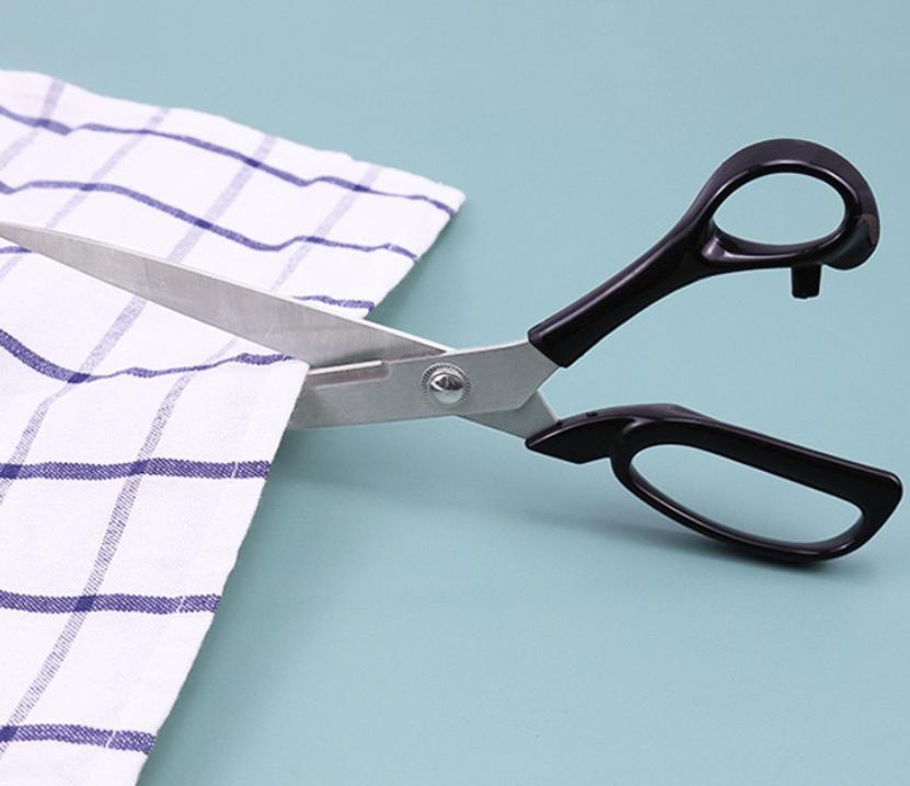 10 Inch Stainless Steel Tailor'S Scissors For Fabric Professional Sewing Tool Garment Scissors Durable